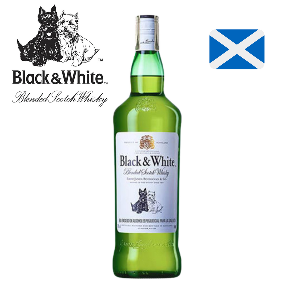 Whisky Black And White Escocés 700 Ml